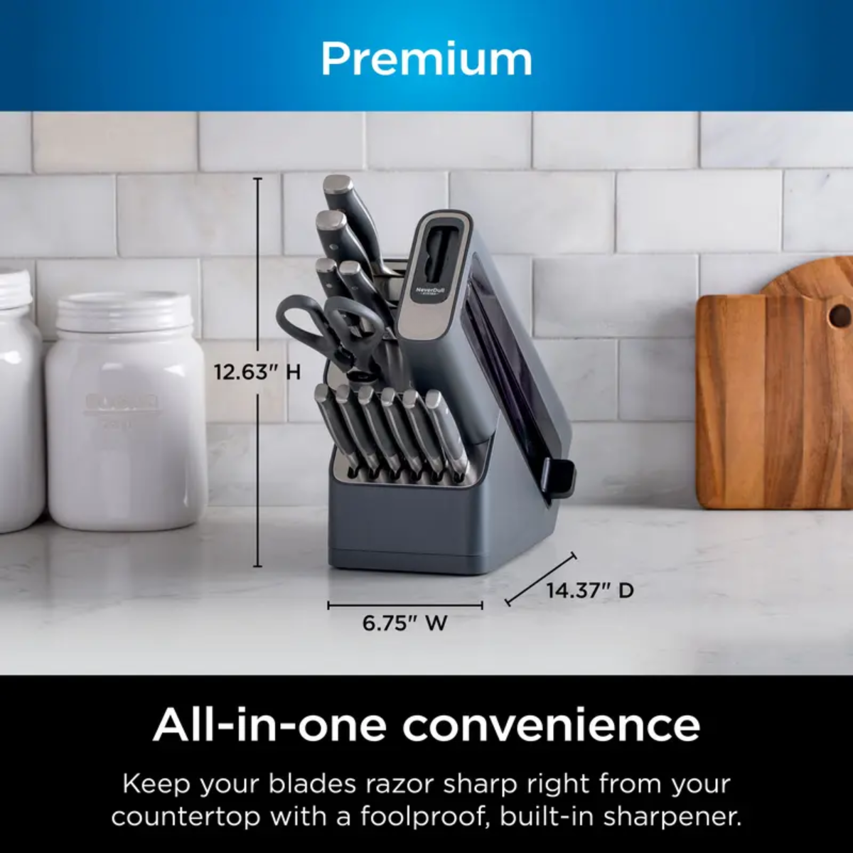 NeverDull Knife System | 12 Premium-Piece Set